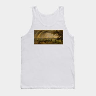 A Passing Shower over Mts. Adam and Eve by Jasper Francis Cropsey Tank Top